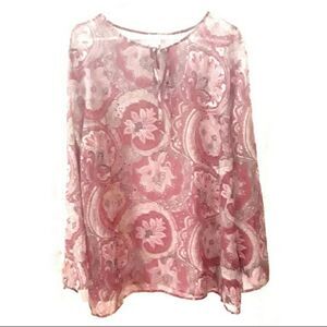Boho‎ Chic Paisley Blouse